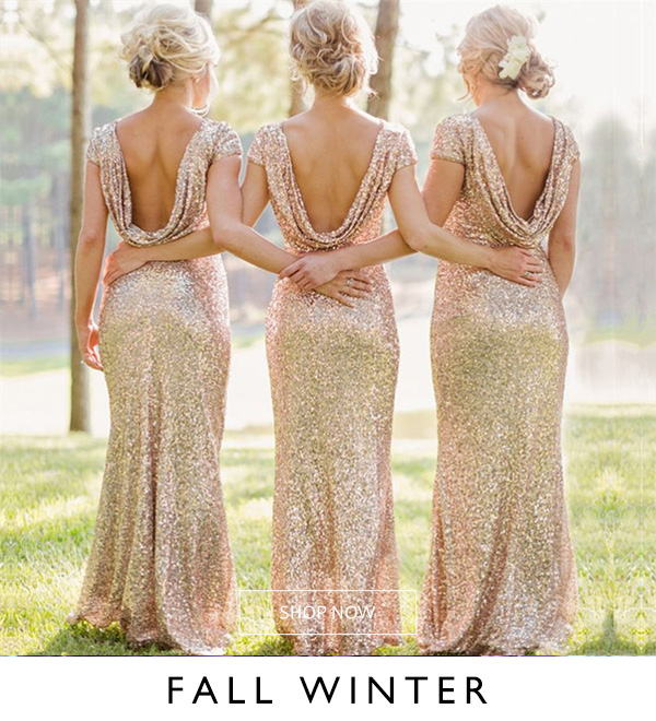 Fall/Winter Bridesmaid Dresses