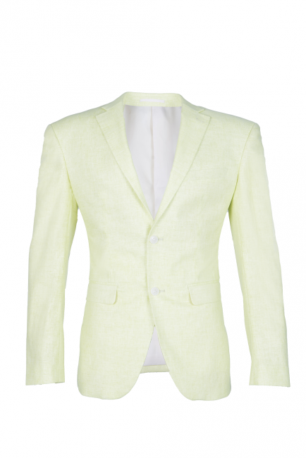 High Quality Peak Lapel Daffodil Groomsman Slim Fit Single Breasted UK Wedding Suit