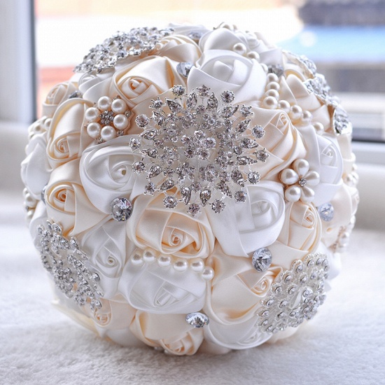 Stunning Beading Wedding Bouquet UK in Multiple Colors