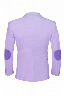 Custom Made Bespoke Lavender Peak Lapel Single Breasted UK Wedding Suit_4