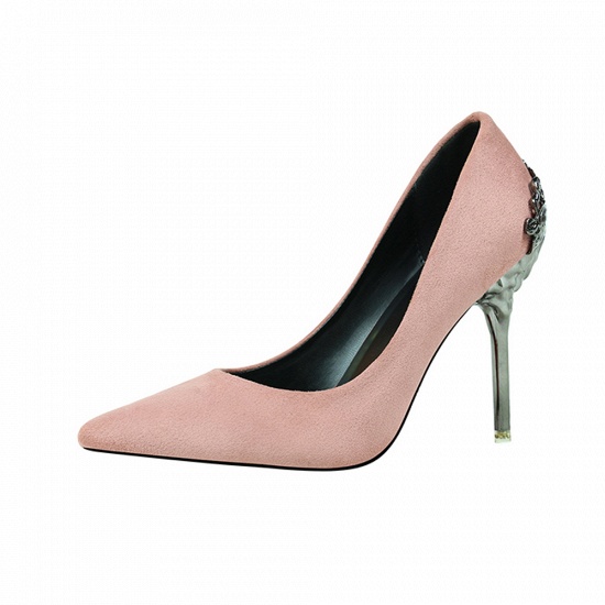 Modern Pionted Toe High Heel Hollowout Wedding Shoes UK_4