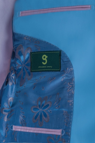 Custom Made Pool Shawl Lapel Two Button Single Breasted UK Wedding Suits_6