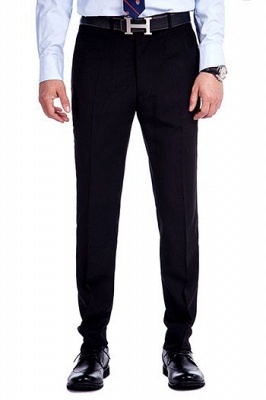 White jacquard Chinese knot button custom suit | Shawl Collar 3 Piece Formal Wedding British Men Suits UK_3