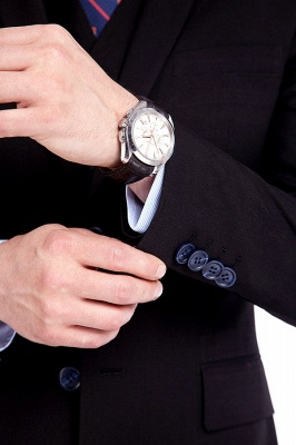 Black Single Breasted 3 Piece Business Suit for Men | High-end Peak Lapel Custom Made Suit UK_9