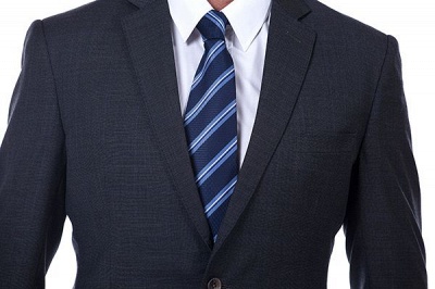Luxury High Quality Grey Plaid Customized suit UK For Men | Single Breasted Peak Lapel Groomsman Popular UK Wedding Suit_4