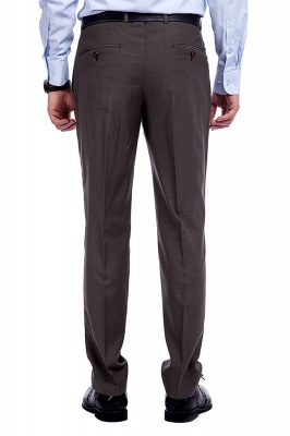 New Single Breasted Tailored Men Business Suit | Slim Fit 3 Pocket Peak Lapel Groomsman Custom Suits For Man_9